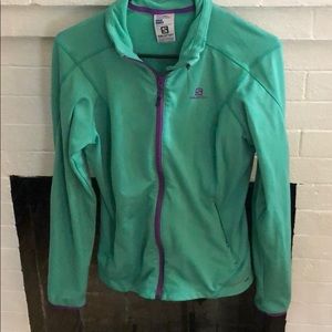 Salomon zip up hoodie